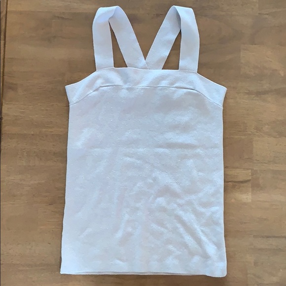 Loft Square Neck Racerback Sweater Tank - Picture 3 of 5